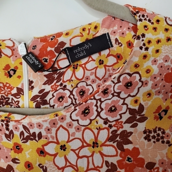 Nobody's Child floral Fleur Dress Size 16 - Picture 6 of 8